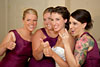 bridesmaids before the ceremony